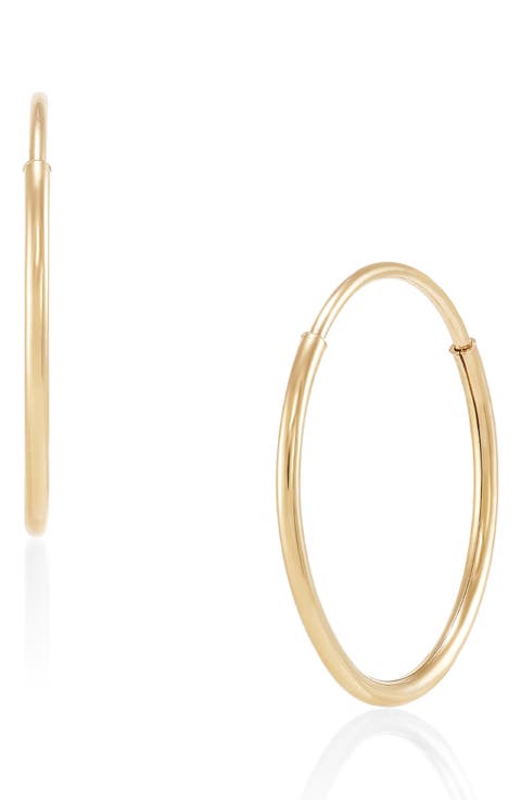 12mm Hoop Earrings
