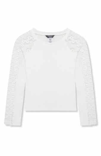 Truce Kids' Lace Sleeve T-Shirt