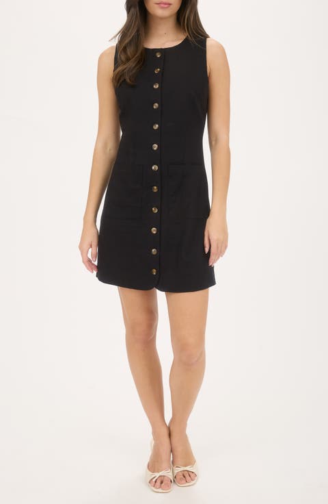 Button Front Minidress