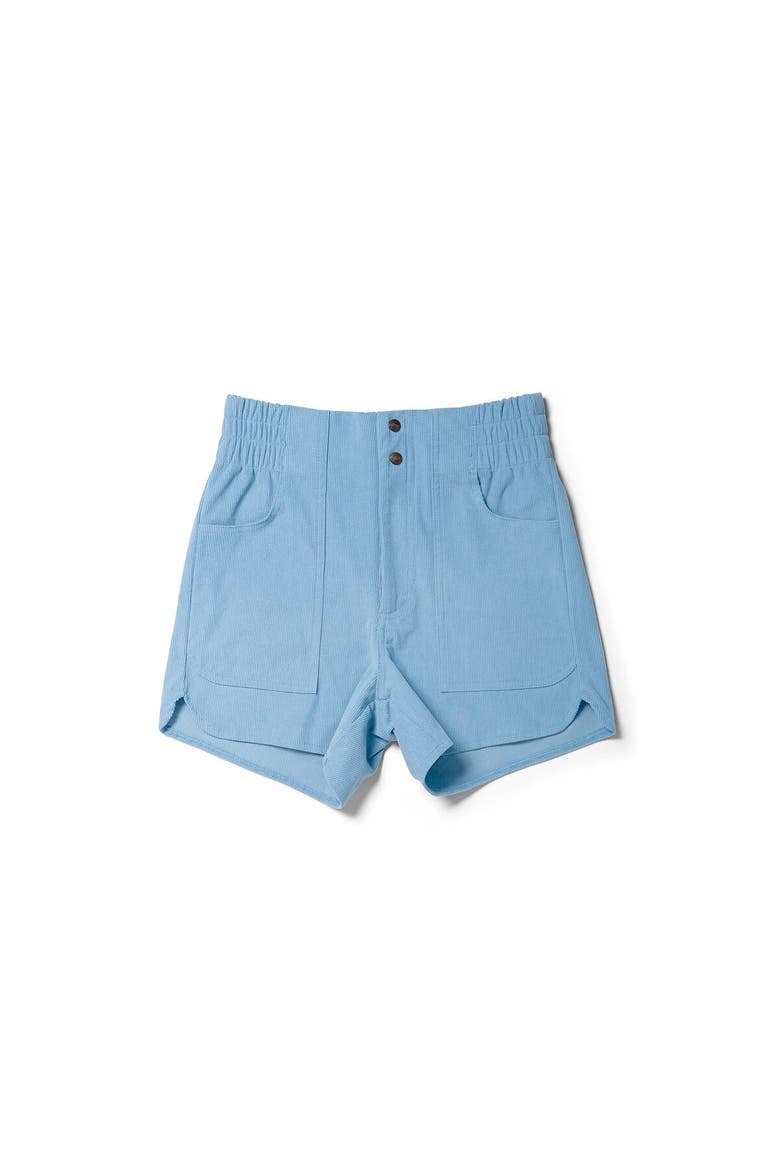 Out West Short - Women's, Alternate, color, Vintage Blue