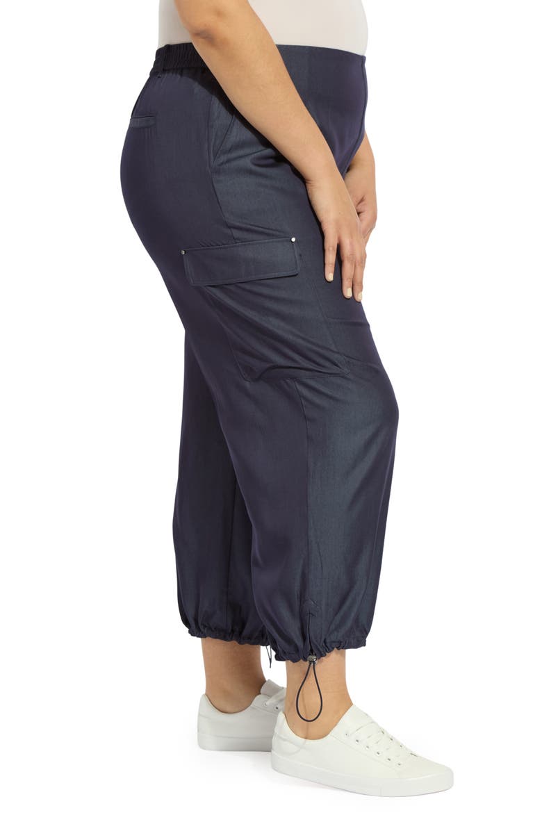 Lysse Monique Tailored Cargo Pants, Alternate, color, Solid Indigo