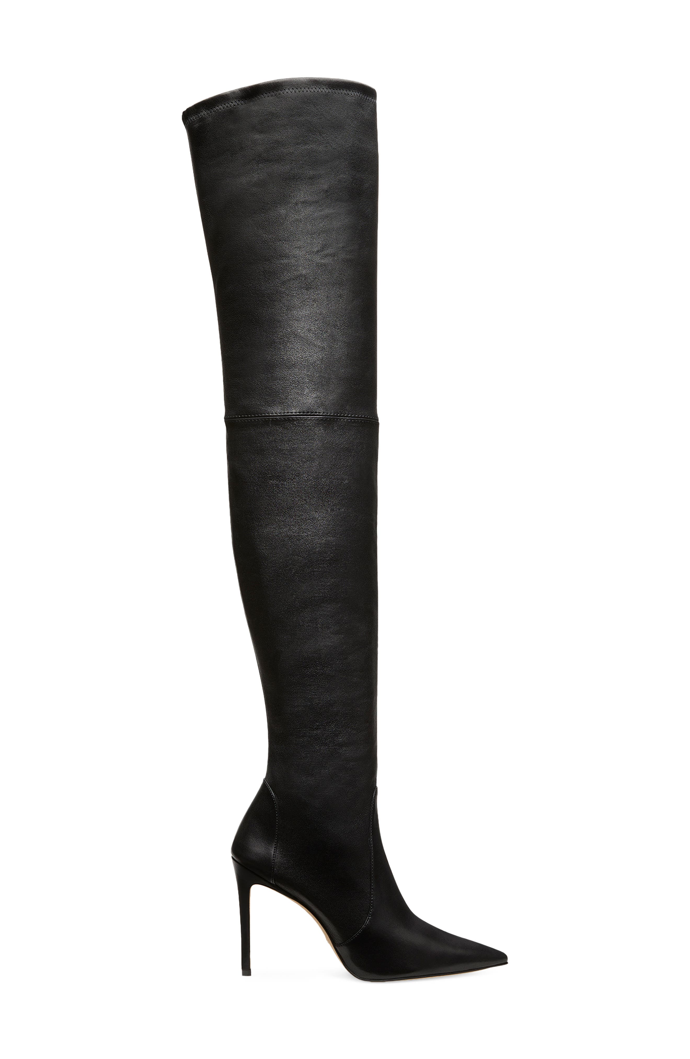 Stuart Weitzman Ultrastuart 100 Stretch Pointed Toe Over the Knee Boot, Alternate, color, 