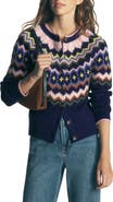 Boden Mae Fair Isle Cardigan