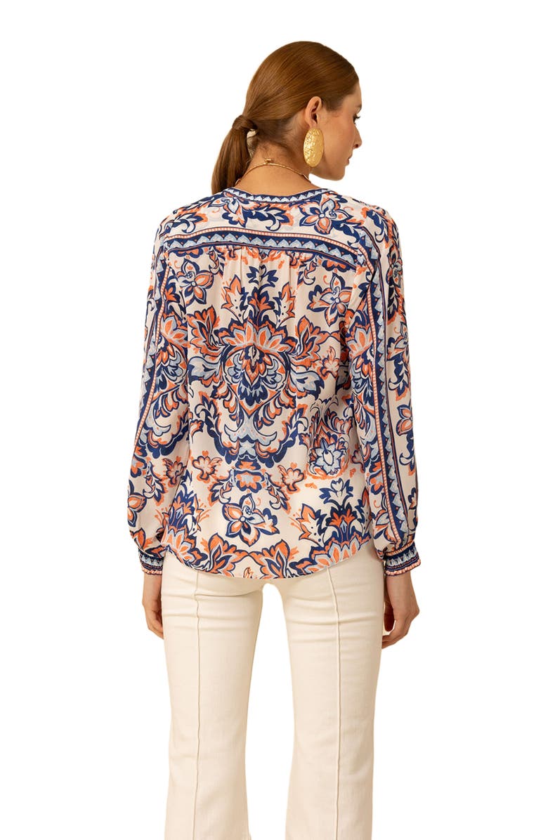 Halebob Chaya Silk Top, Alternate, color, 