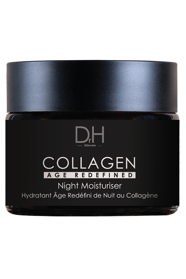 Collagen Anti-Aging Night Moisturizer 60ml for Loss of Firmness, Anti-Aging, Main, color, White