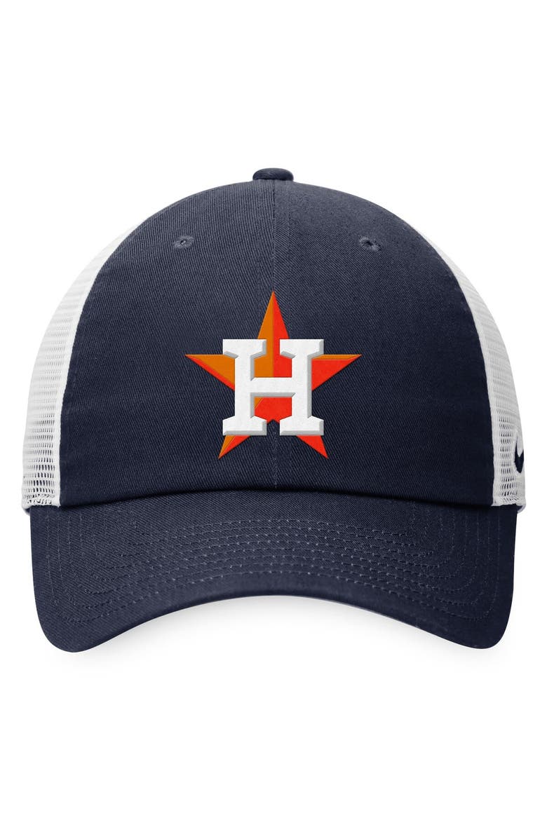 Men's Nike Navy Houston Astros Club Trucker Adjustable Hat, Alternate, color, Navy