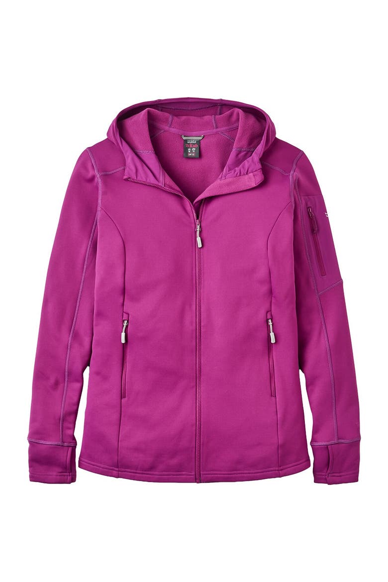 Modulus Hooded Fleece Jacket - Women's, Main, color, Plum