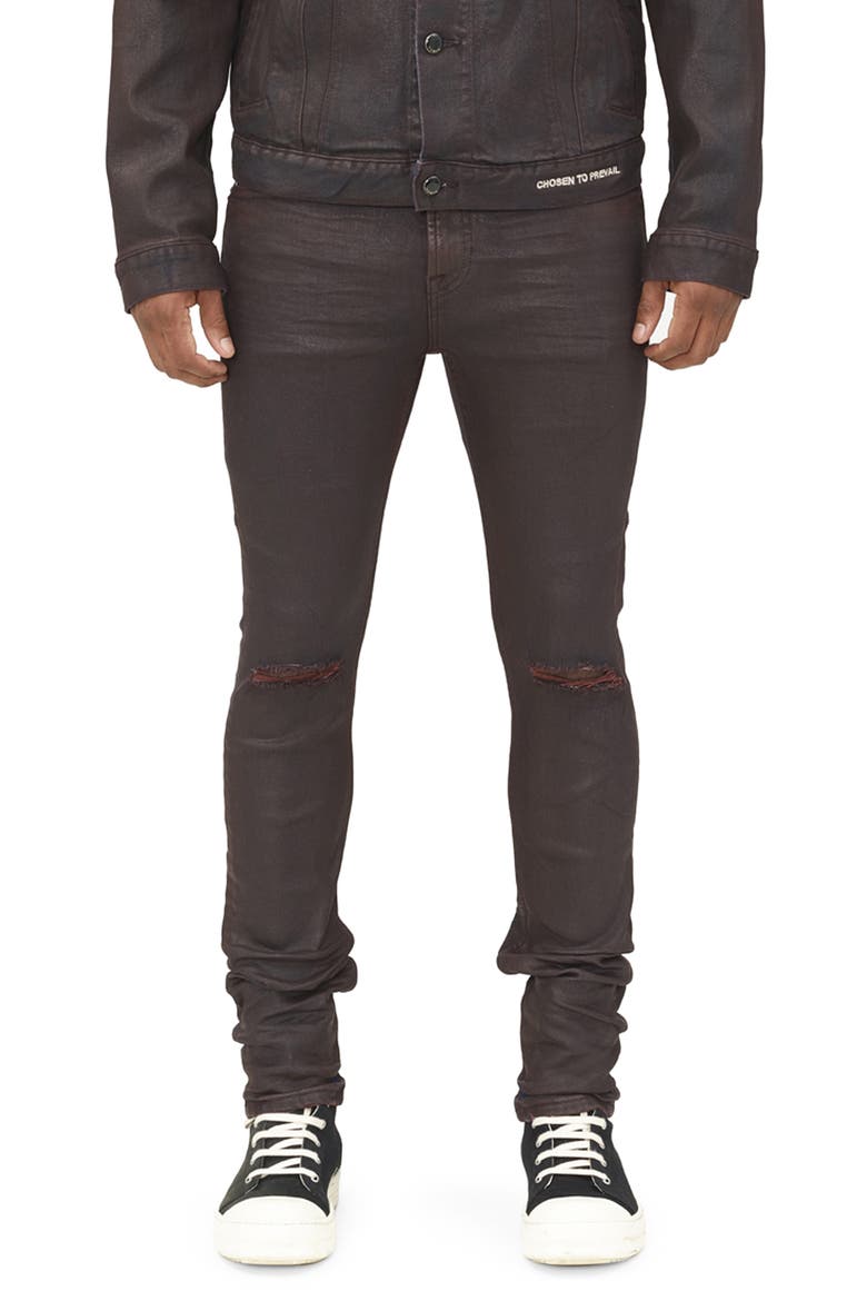 HVMAN Strat Overspray Stretch Super Skinny Jeans (Men) | Nordstromrack