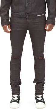 HVMAN Strat Overspray Stretch Super Skinny Jeans