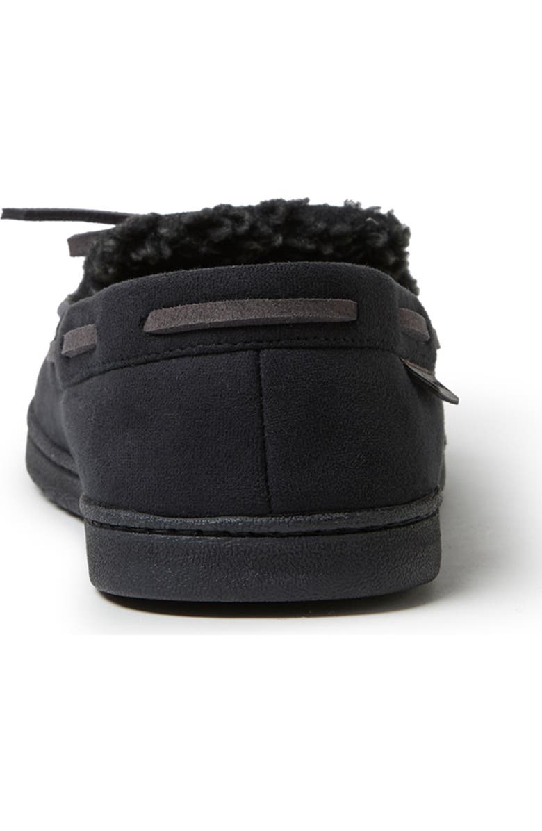 DEARFOAMS Microsuede Berber Lined Moccasin, Alternate, color,