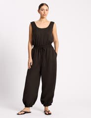 Albaray Tencel Balloon Leg Jumpsuit