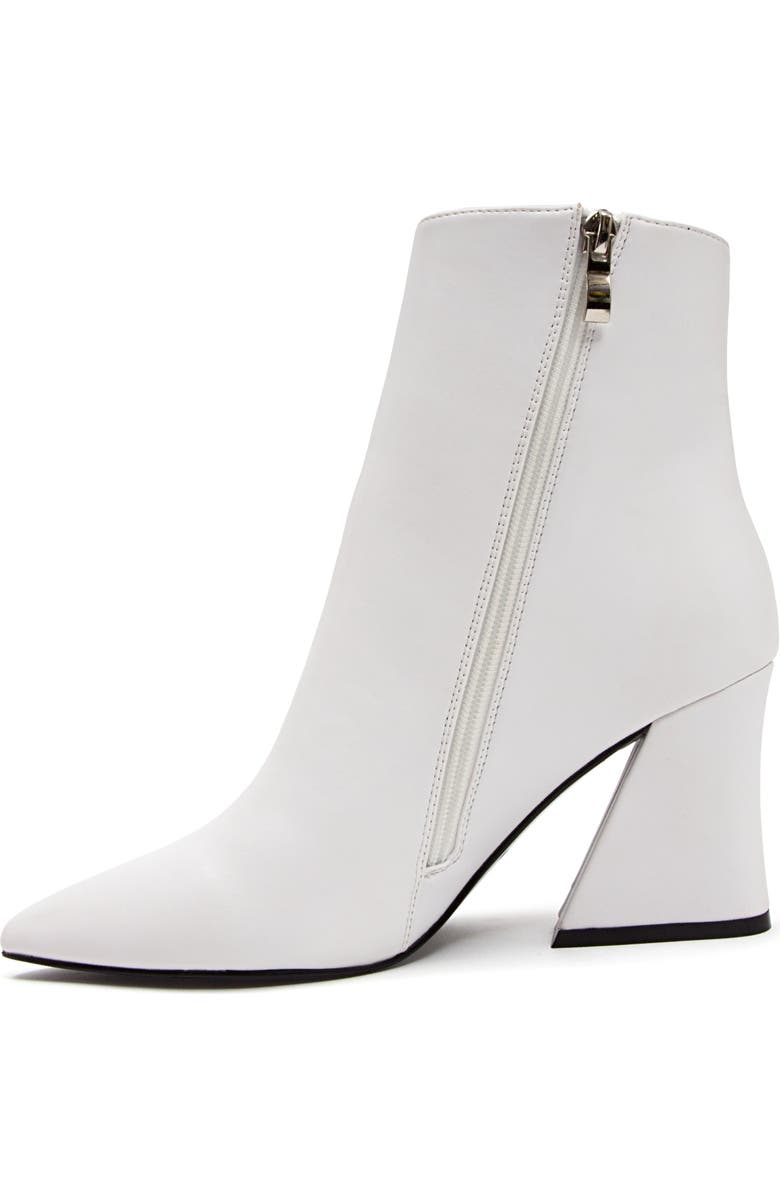 NINETY UNION O-Ring Zip Bootie, Alternate, color, White