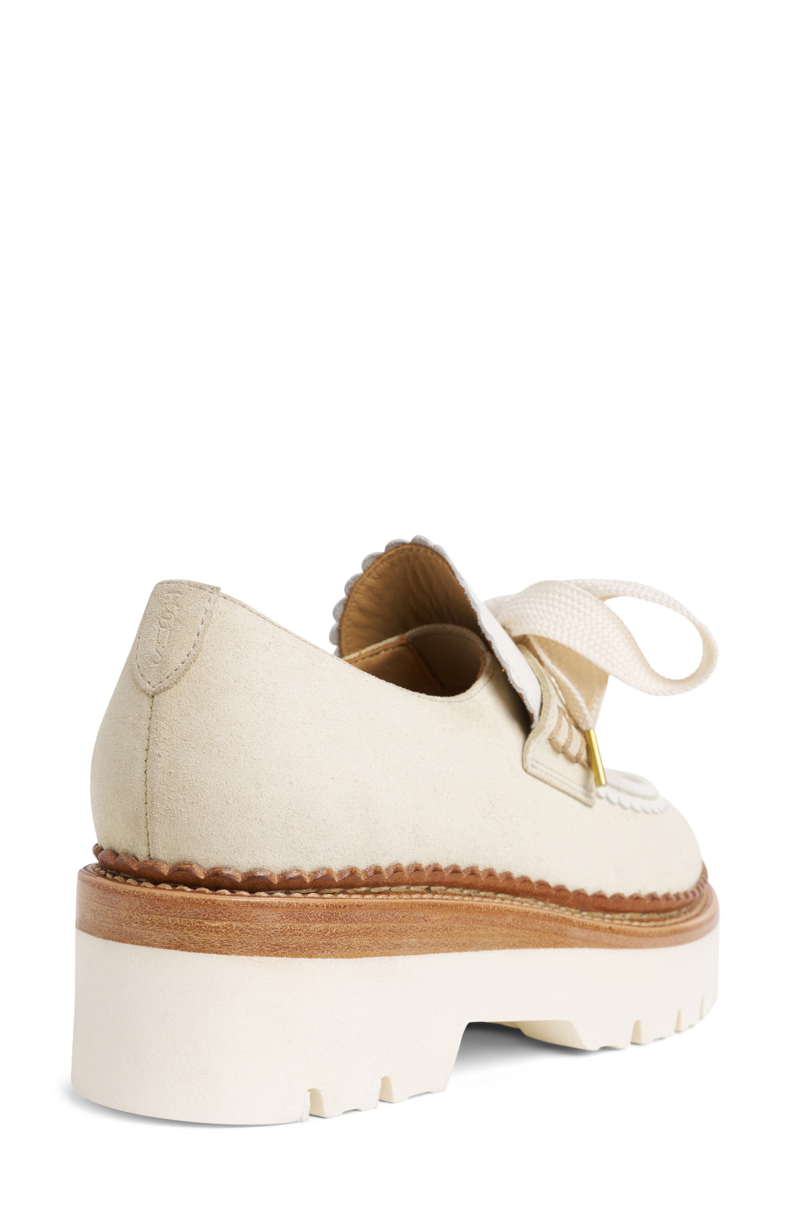 THE OFFICE OF US Miss Elsie Platform Loafer, Alternate, color, Oat