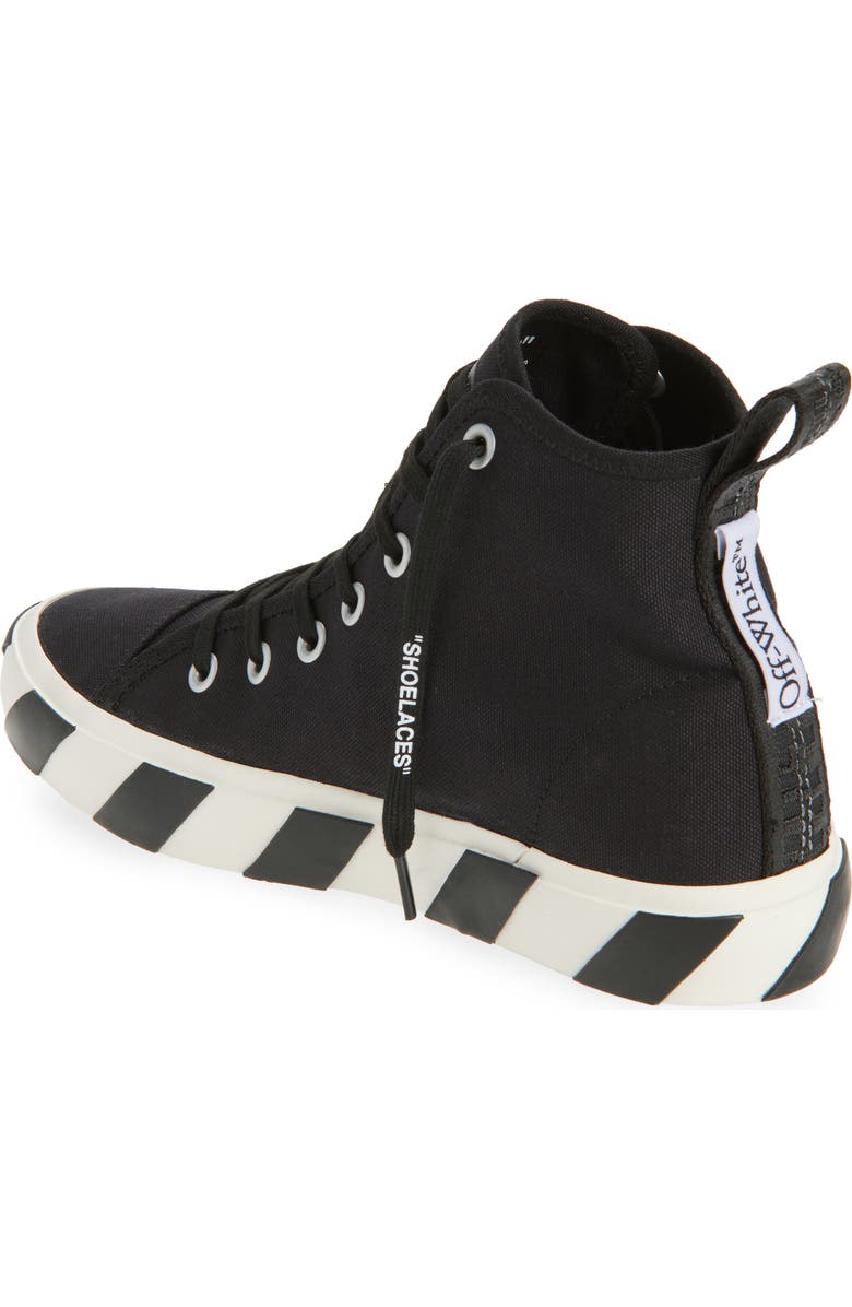 Off-White Mid Top Vulcanized Sneaker, Alternate, color,