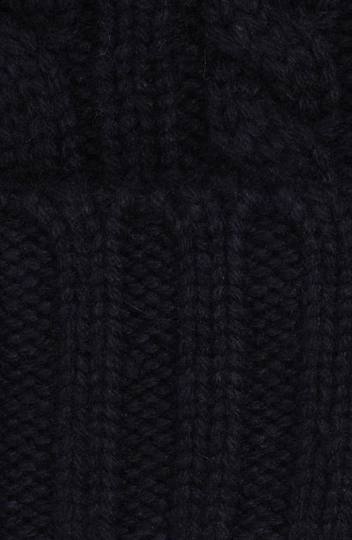 Polo Ralph Lauren Recycled Cable Beanie In Blue
