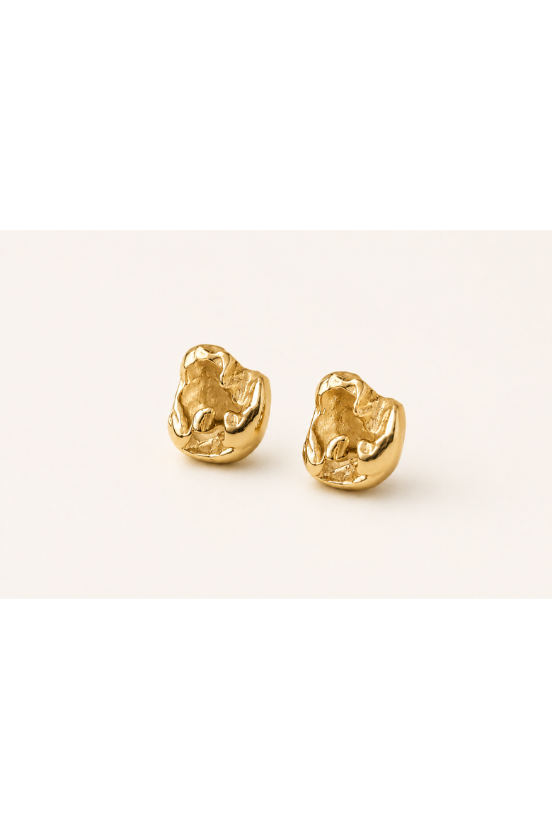 Revival Earrings, Main, color, Gold Plate