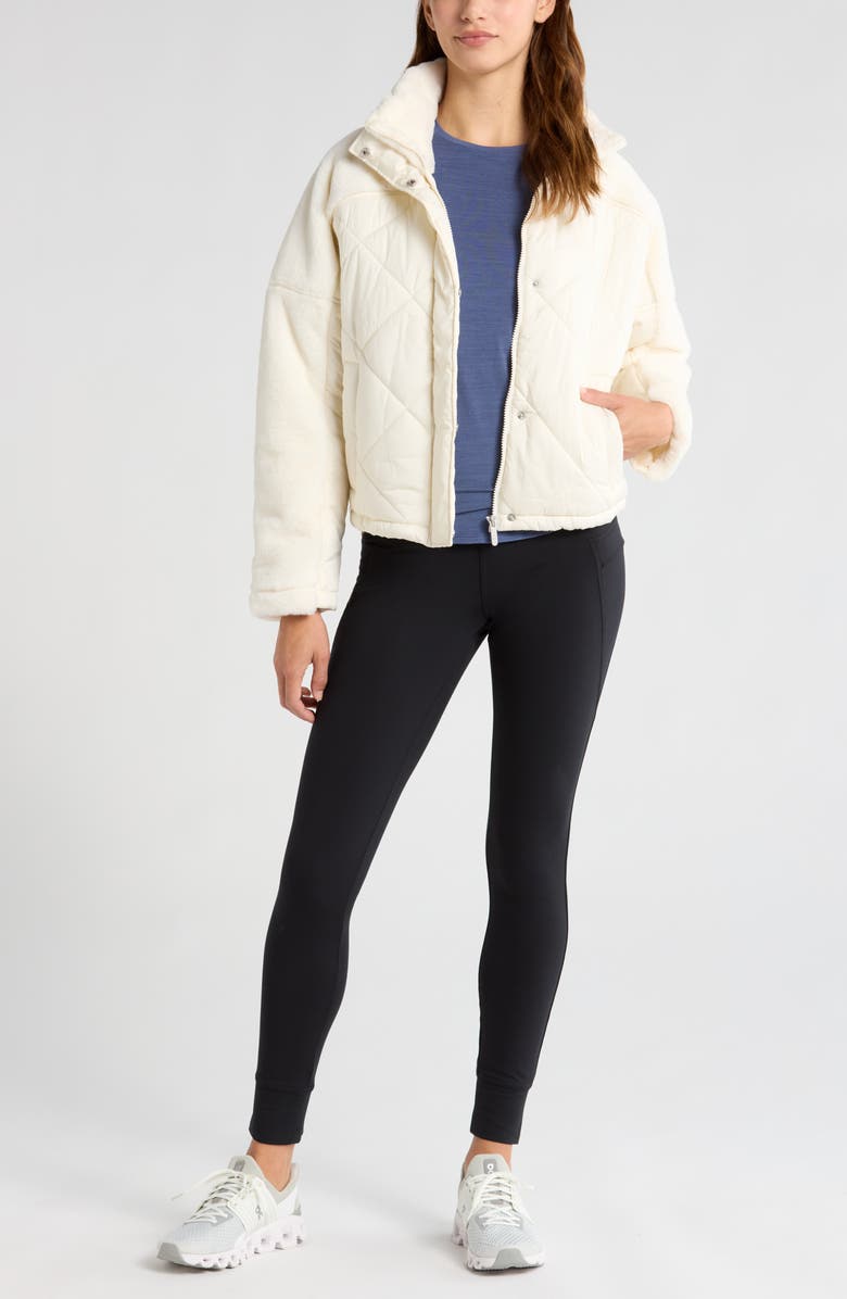 Zella Energy Performance T-Shirt, Alternate, color, Blue Indigo