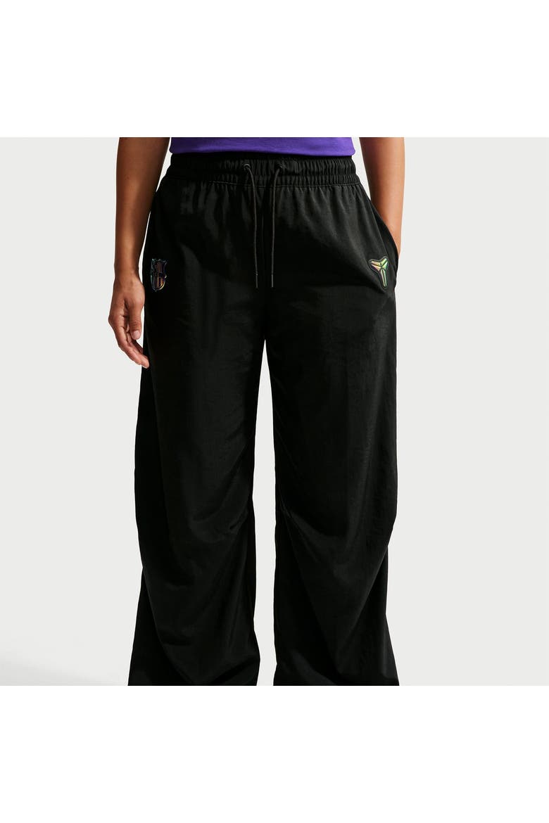 Women's Nike  Black Barcelona 2026/27 Away Woven Pants, Alternate, color, Black