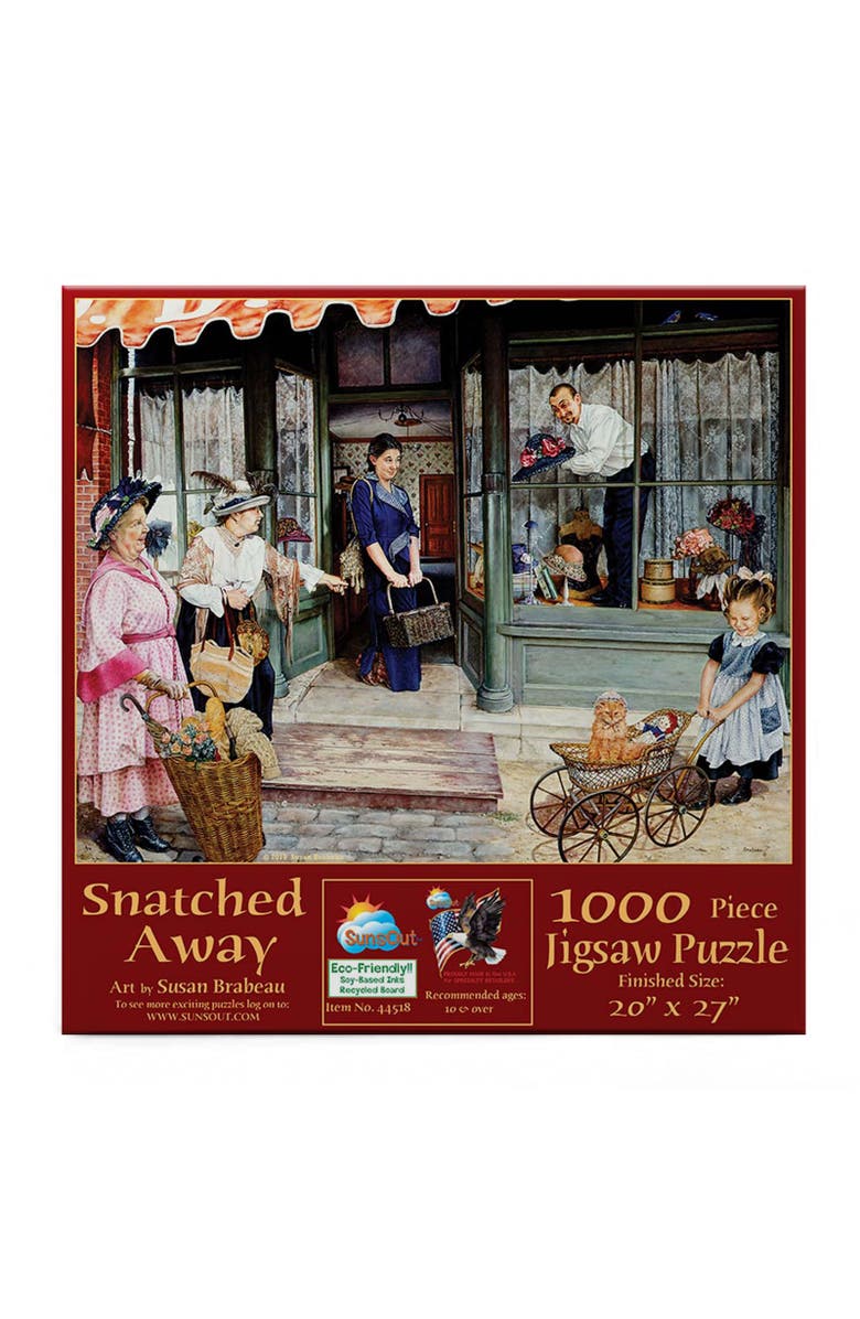 Sunsout Snatched Away 1000 piece Jigsaw Puzzle for Adults, Alternate, color, Multicolor