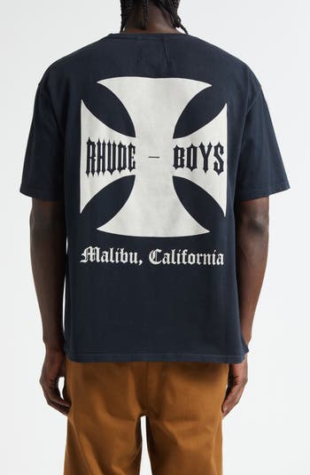 Regular Fit Rhude Boys Graphic T-Shirt