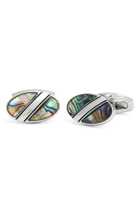 Mother-of-Pearl Cuff Links
