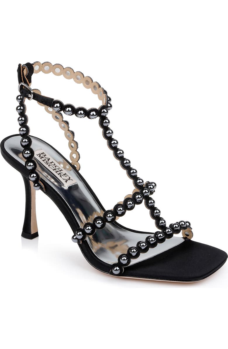 Badgley Mischka Collection Camilia Square Toe Sandal, Main, color,