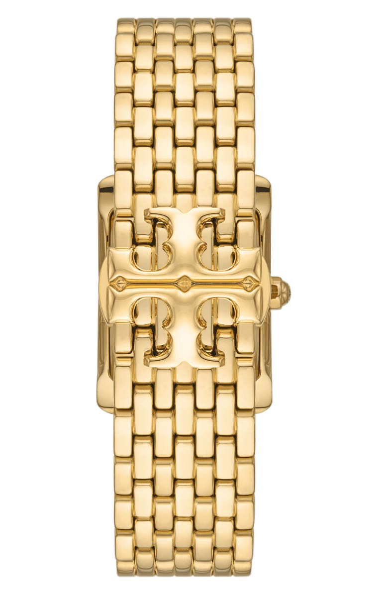 Eleanor Two-Tone Stainless Steel Bracelet Watch, 25mm x 34mm