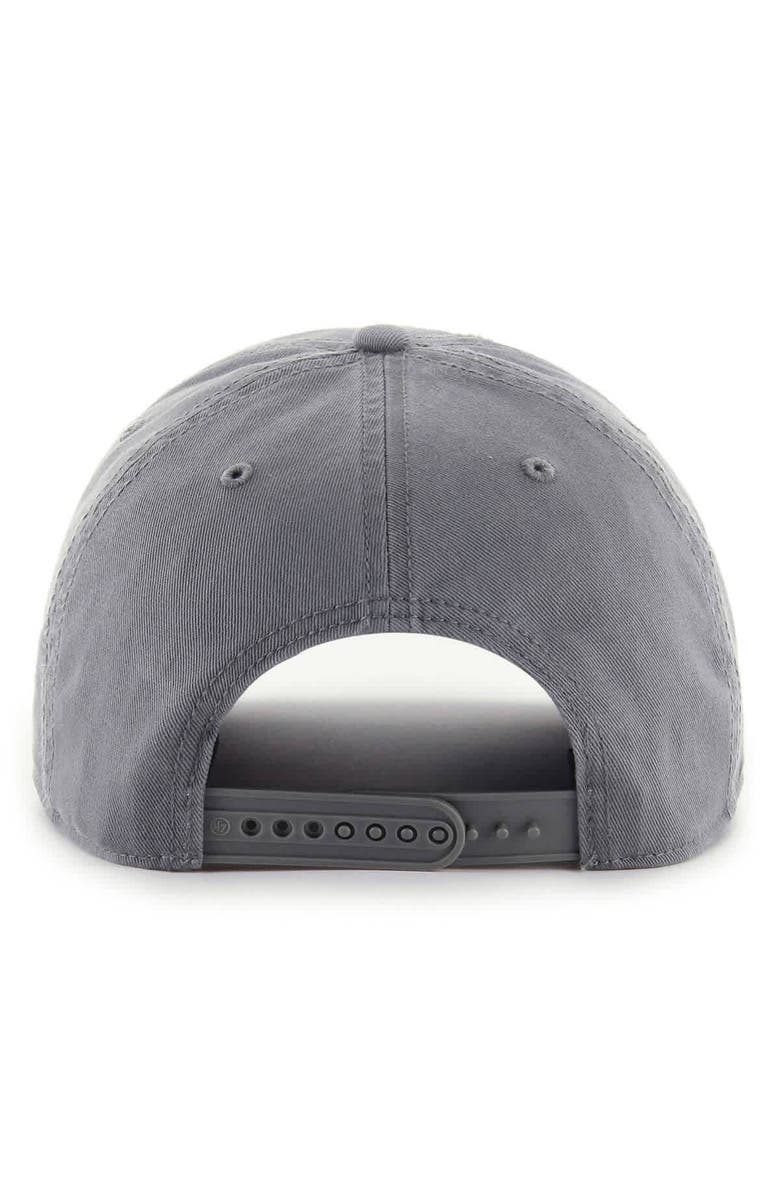 '47 Men's '47 Charcoal Brooklyn Nets Canyon Ranchero Hitch Adjustable Hat, Alternate, color, Charcoal