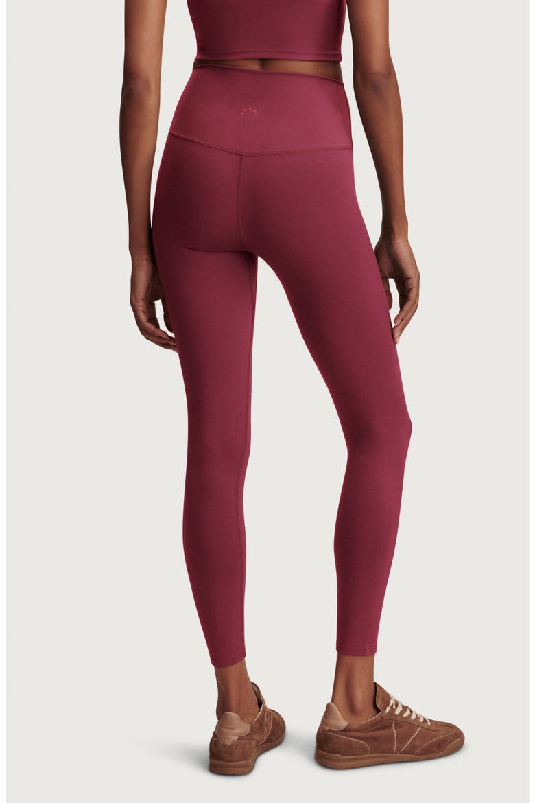 FreeSoft™ High Rise 25-Inch Leggings, Alternate, color, RICH RASPBERRY