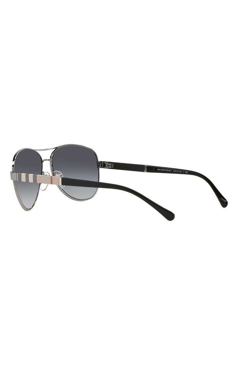 Burberry 59mm Pilot Sunglasses, Alternate, color, 