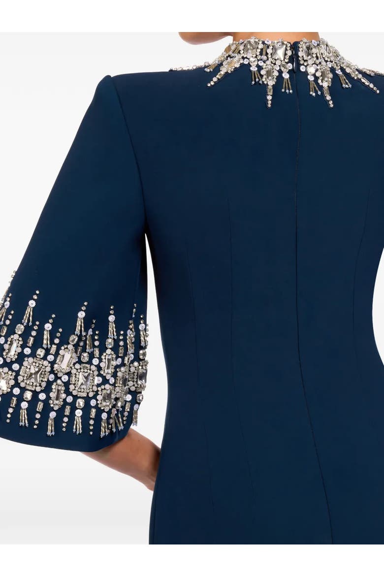 Ilana Embellished Maxi Dress, Alternate, color, Blackthorne Blue