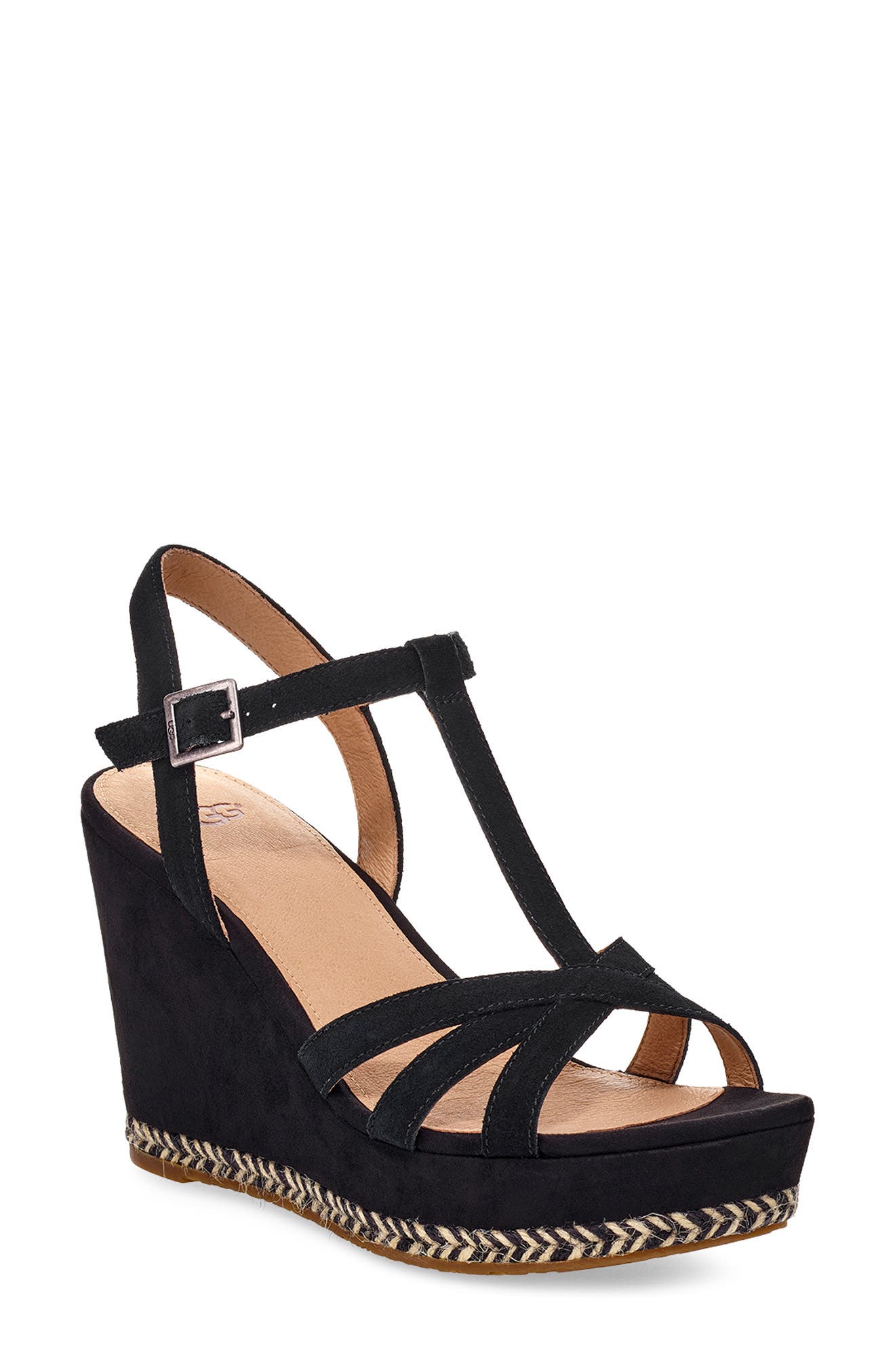 UGG<sup>®</sup> Melissa Wedge Sandal, Main, color, 