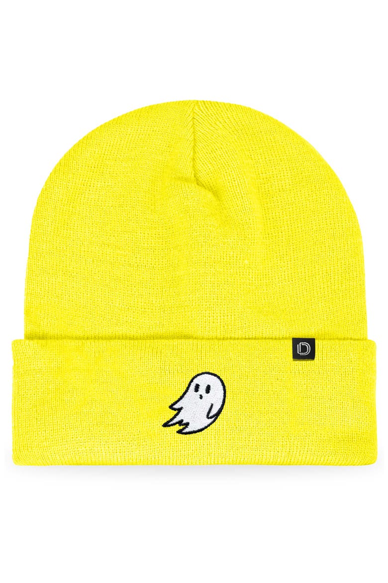 Ghost Beanie, Main, color, Neon Yellow