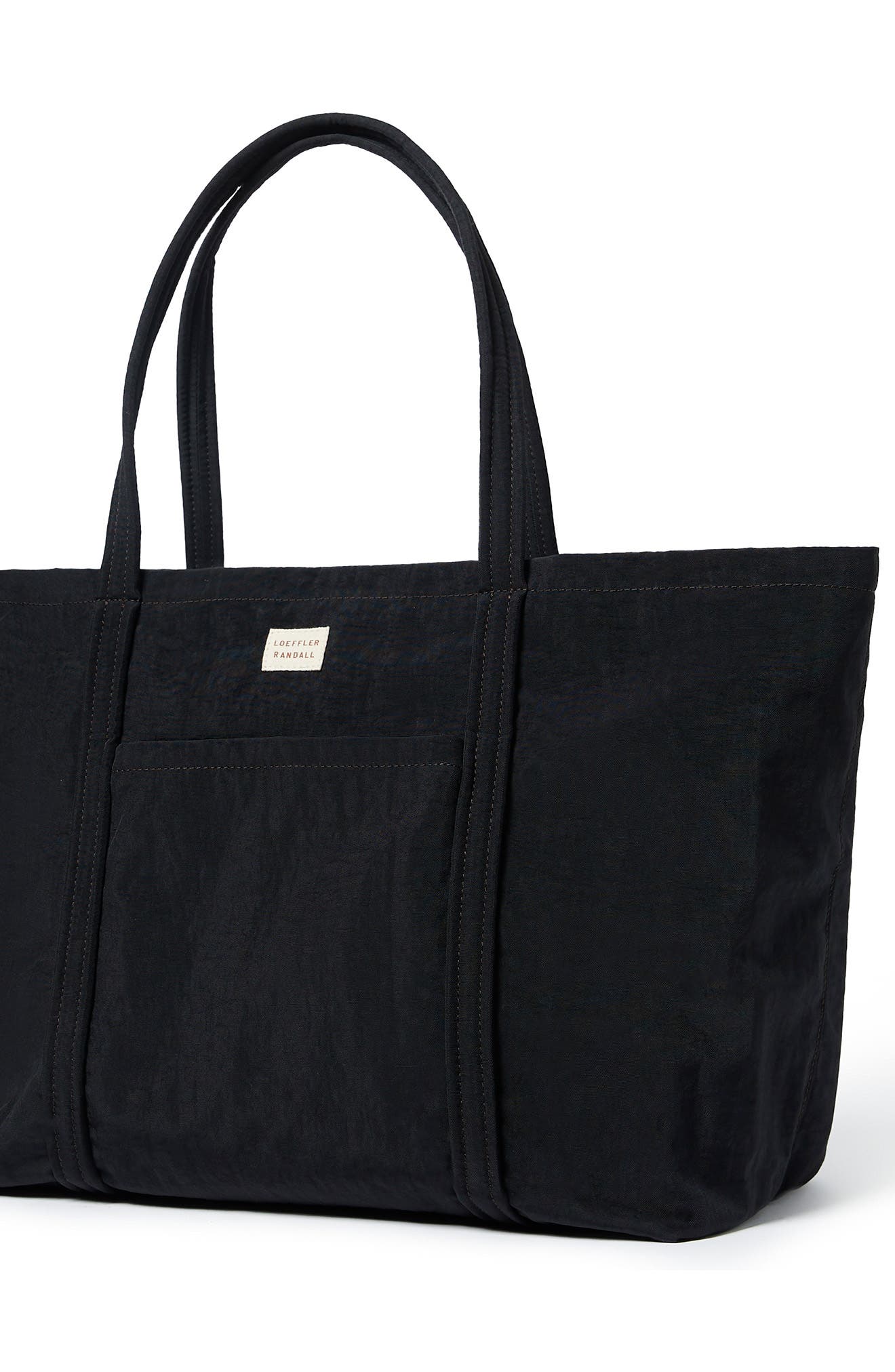 Loeffler Randall Dina Nylon Travel Tote, Alternate, color, Black