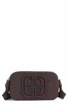 LK Bennett Perry Logo Leather Camera Bag