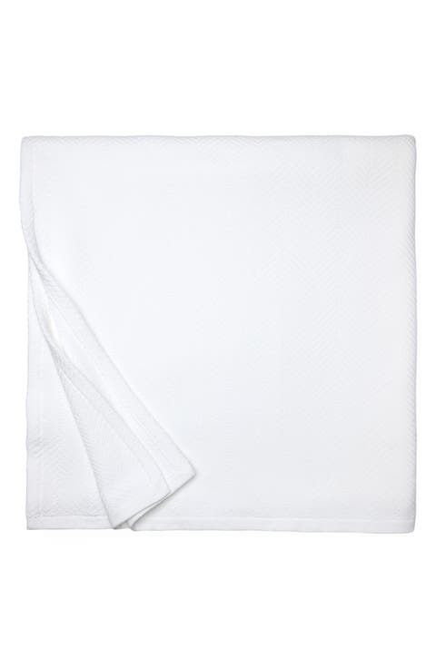 Camilo Herringbone Cotton Blanket