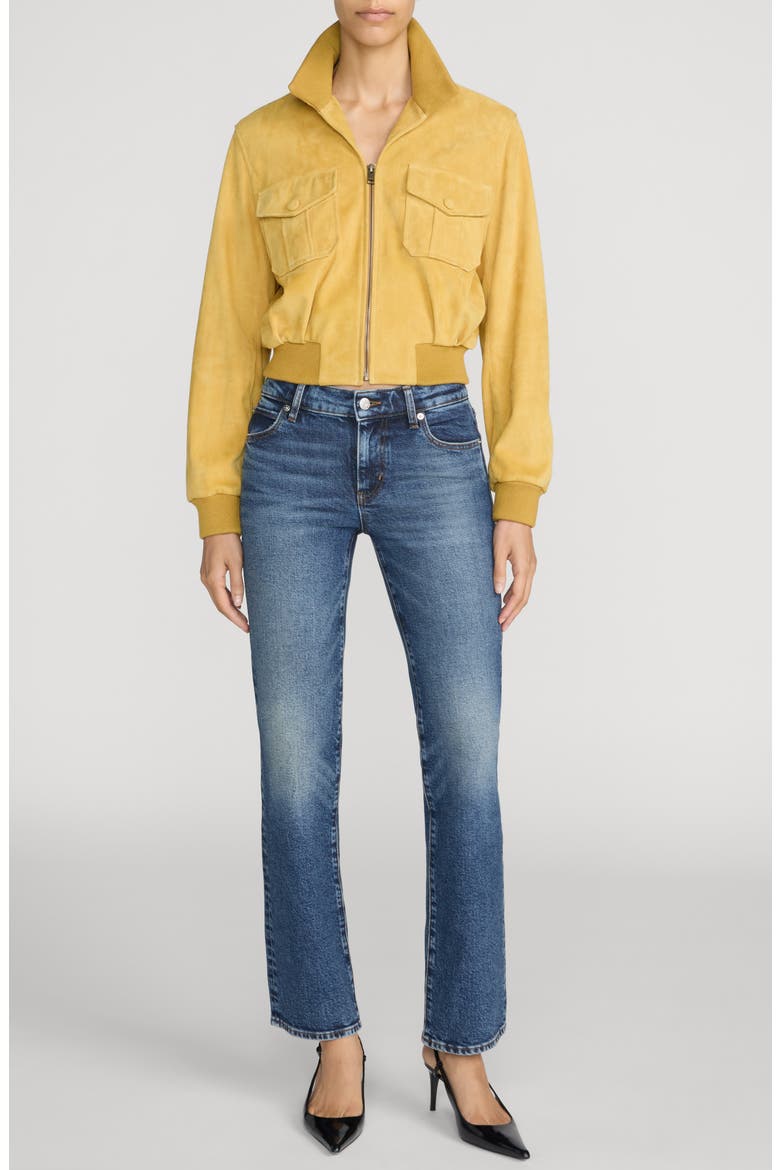 The Cigarette Crop Straight Leg Jeans, Alternate, color, RAVENNA