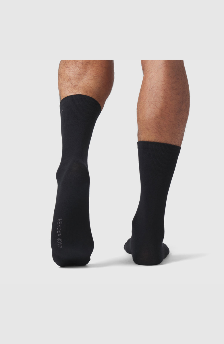 Jack Archer Anytime Socks, Alternate, color, Space Black