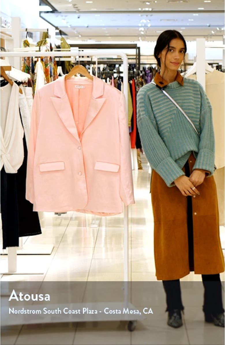 Satin Blazer, sales video thumbnail