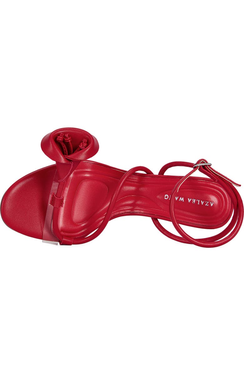 AZALEA WANG Nilou Ankle Strap Sandal, Alternate, color, Red