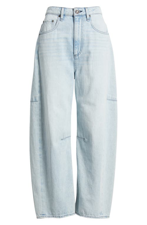 Shop Rag & Bone Charlie High Waist Crop Barrel Jeans In Millie