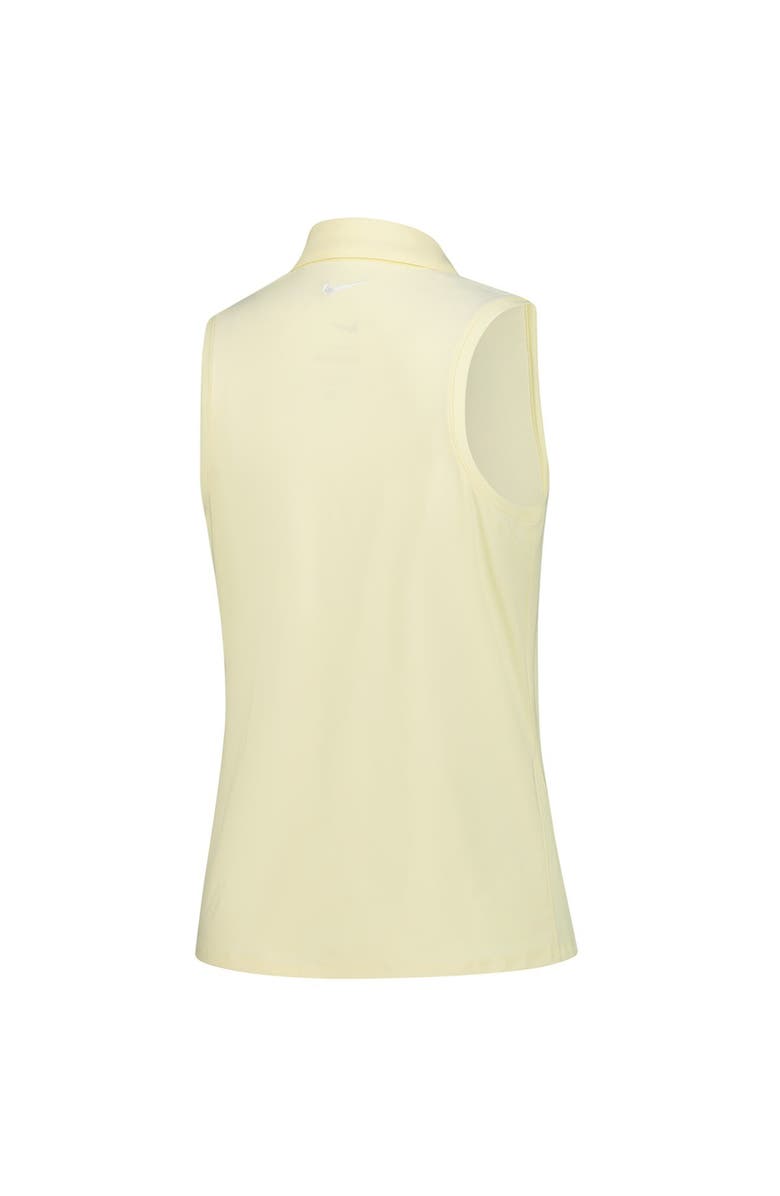 Nike Women's Nike  Yellow Arnold Palmer Invitational Victory Performance Sleeveless Polo, Alternate, color, Yellow