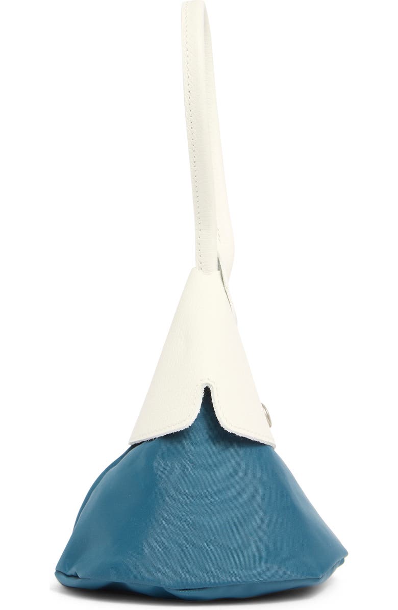 Longchamp Nendo Small Cone Top Handle Bag, Alternate, color, Blue/ White