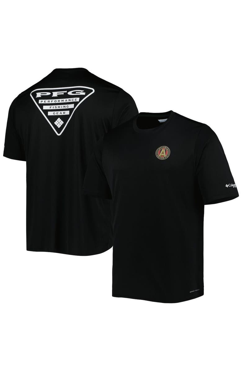 Columbia Men's Columbia Black Atlanta United FC Terminal Tackle Omni-Shade T-Shirt, Main, color, Black