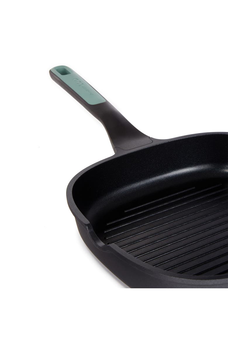 BergHOFF Leo Forest Nonstick 10.25-Inch Square Grill Pan, Alternate, color, Gray
