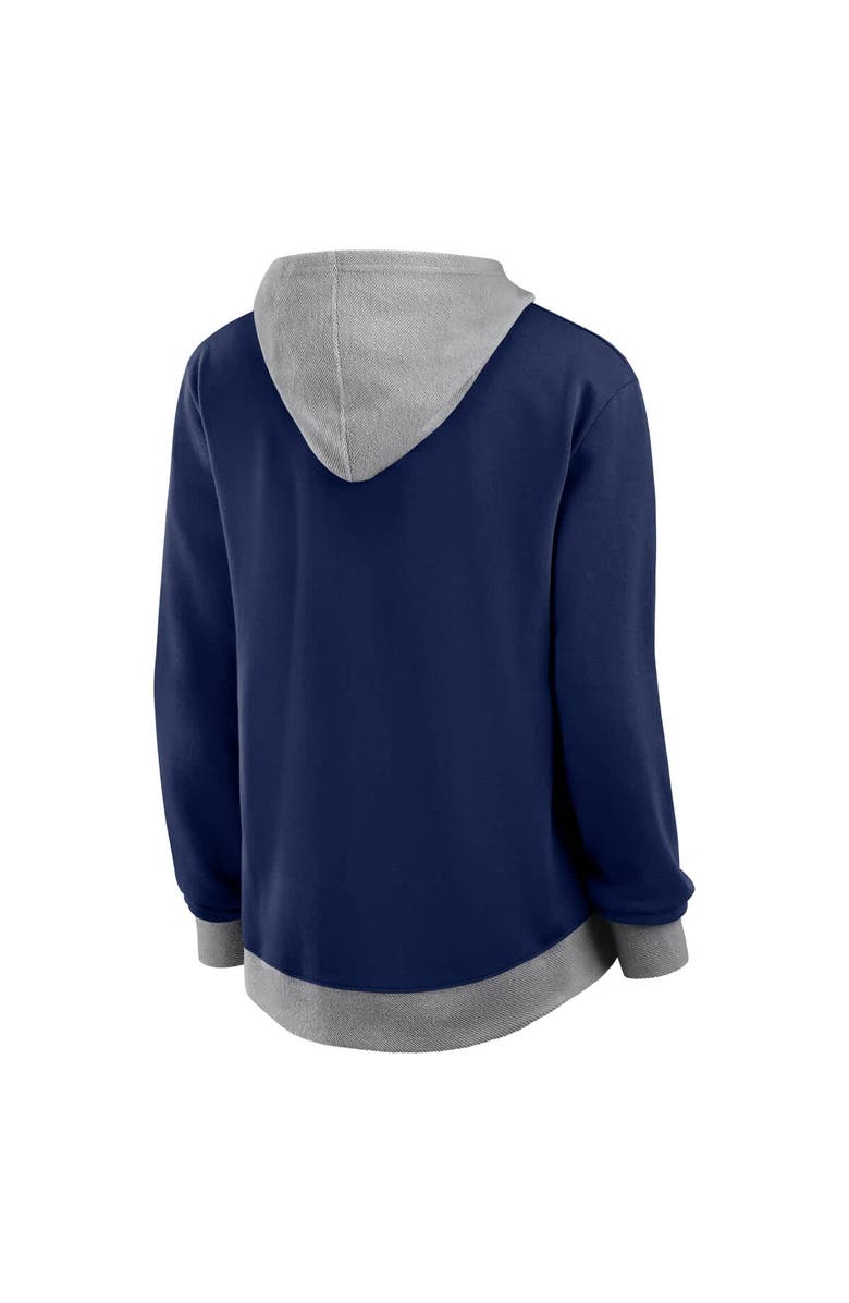 FANATICS Women's Fanatics  Navy Houston Astros Hit It French Terry Full-Zip Hoodie, Alternate, color, Navy