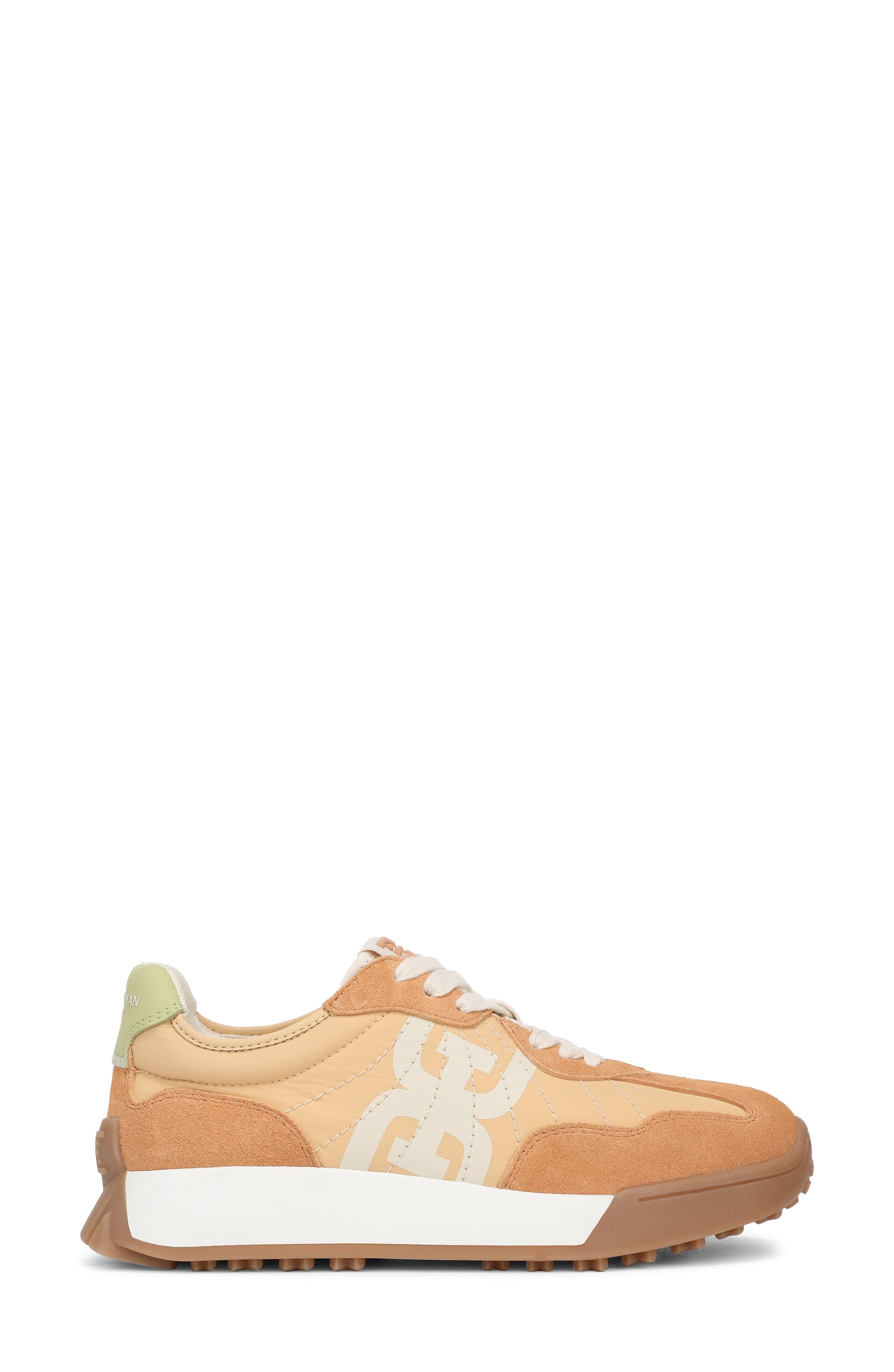 Langley Retro Sneaker, Alternate, color, CITRUS ORANGE/ ALBA ORANGE