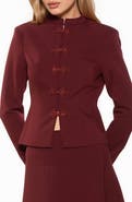 Alexia Admor Moira Mandarin Collar Jacket
