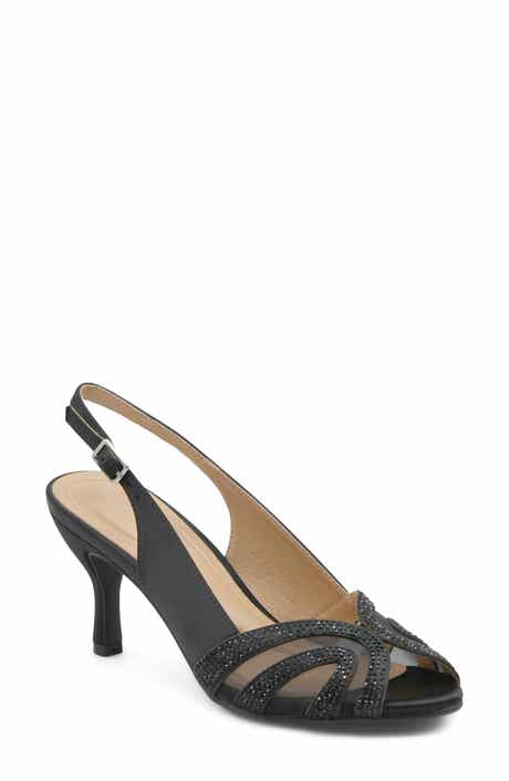 Ernah Faux Leather Slingback Sandal