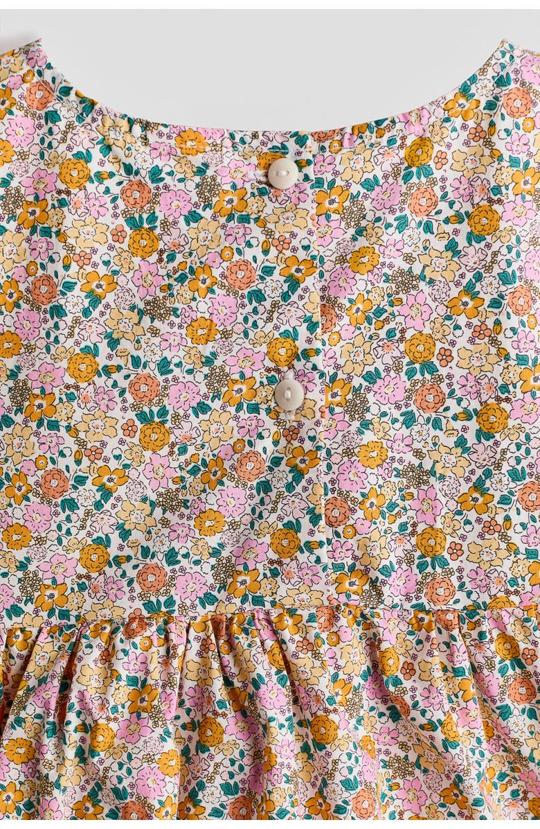 H&M Printed cotton dress, Alternate, color, Yellow/Floral